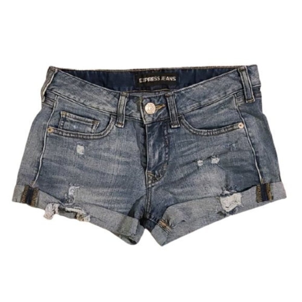 [Express Jeans] Distressed shorts - Size 00